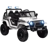 aiyaplay Kinder Elektroauto Geländewagen weiß (1-tlg)