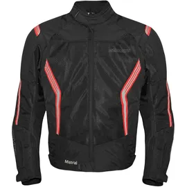 Germot Mistral Textiljacke, schwarz-rot, - M