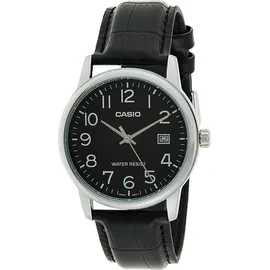 Casio MTP-V002L-1B Leder 40 mm ZEGAREK MĘSKI CASIO MTP-V002L-1BUDF