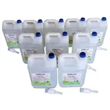 SRM Design Kanister AdBlue 100 Liter (10 x 10 Liter) mit Einfüllschlauch ISO22241