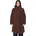 Faux-Fur Coat Kunstfellmantel Größe Farbe chestnut