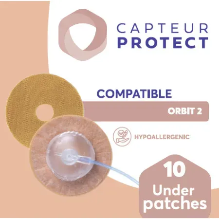 Capteur Protect Unterpflaster Beige Katheter Orbit 2 10 Stück