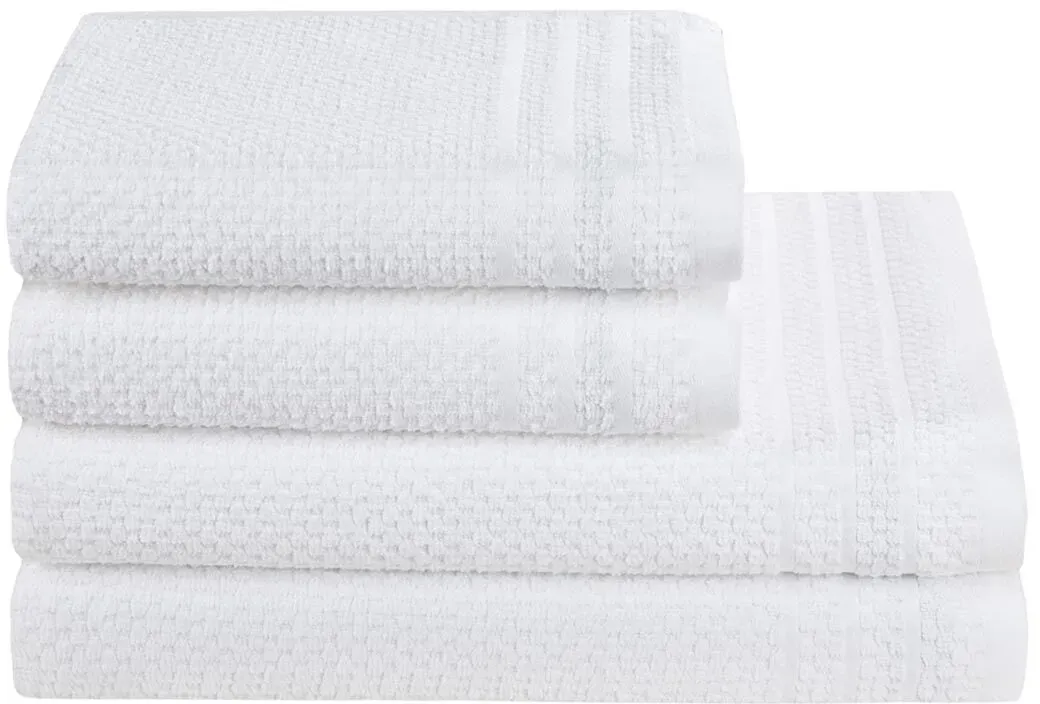 Egeria Handtücher Hotel Collection white Strandtuch 75x200 cm - weiß