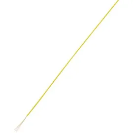 TRU Components 1572463 Litze LiFY 1 x 0.25mm2 Gelb 10m