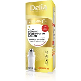 Delia Cosmetics Roll On Eye Roll On mit Vitamin C 15 ml