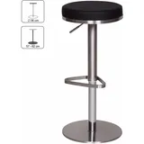 Wohnling Barhocker WL1.293 57-82 cm Schwarz