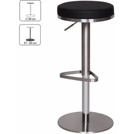 Wohnling Barhocker WL1.293 57-82 cm Schwarz