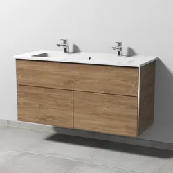 Sanipa 3way Kombination Venticello 120 cm, 4 Auszüge BR32943, Badmöbel,