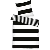 Tom Tailor Siena Renforcé schwarz 135 x 200 cm