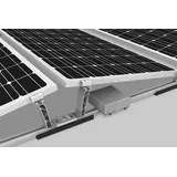 K2 Systems D-Dome Set für 20 Module auf Flachdach PV Unterkonstruktion