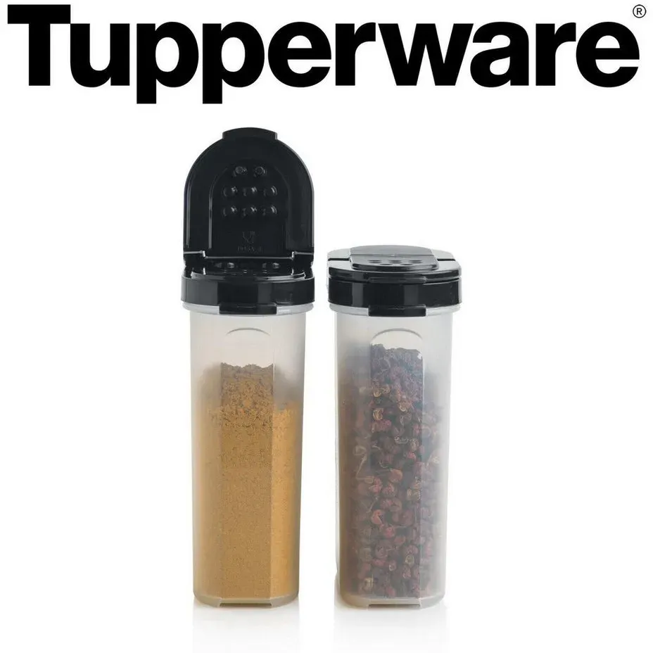 Preisvergleich Produktbild TUPPERWARE Gewürzbehälter Tupperware Gewürz-Riesen 270 ml schwarz (2)