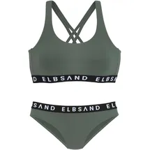 ELBSAND Balconette-Bikini Damen Grün 36 Cup D