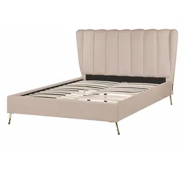Beliani Miribel 140 x 200 cm Taupe