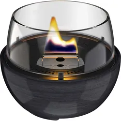 Tischfeuer Tulip 14 Glaze Keramik Schwarz