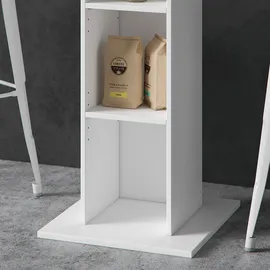 Vicco Bartisch Rodeo Bartresen Stehtisch Tisch Tresentisch Loungetisch Weiß,