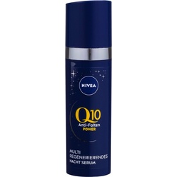 Nivea, Gesichtscreme, Q10 Power Anti-Falten Regenerierendes Nacht Serum (30 ml, Gesichtsserum)