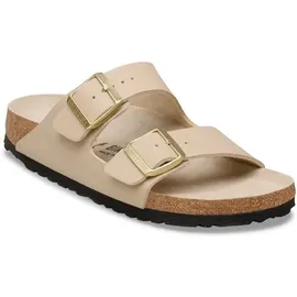 Birkenstock Arizona Birko-Flor schmal triples sandcastle oyster 40