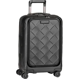 Stratic Leather & More 4-Rollen Cabin 55 cm / 35 l schwarz