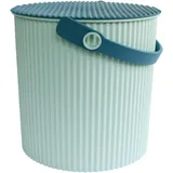 Hachiman Aufbewahrungseimer Omnioutil L 26,5 x 28,2 x 26,7 cm 1-tlg. blau