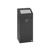 VAR Wertstoffsammler WSG 55E 60 l Eisenglimmer/Lichtgrau