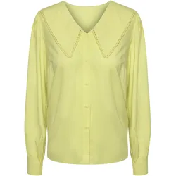 Tchibo - Bluse mit Kragen - Damen - Gr. 44 - gelb