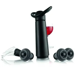 Vacu Vin Weinpumpe Concerto 5tlg. Kunststoff Schwarz