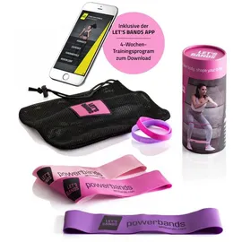 letsbands Powerbands Set Lady Pink