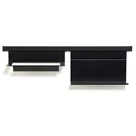 Kesseböhmer Linero EasyLine Set-2 Relingsystem schwarz matt