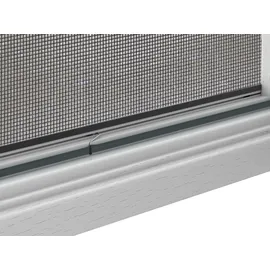 hecht International Fliegengitter mit Aluminiumrahmen 100 x 120 cm Weiß