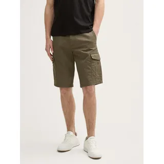 Tom Tailor Bermudas regular printed Cargo Shorts grün 31W