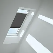 VELUX Plissee Graphit 1274, PK08 1274K (Farbe: - 1274K, Farbe Schiene: Standard