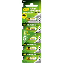 GP 27A Knopfzelle 18 mAh 5 St.