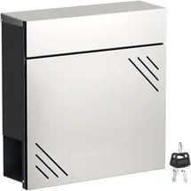 Wiltec V63 Edelstahl inkl. Zeitungsfach