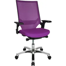 Bürostuhl TOPSTAR "Autosyncron 1", lila, Stühle