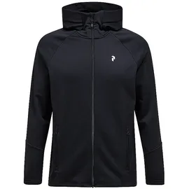 Peak Performance Rider Essentials Zip Hood Herren Schwarz L