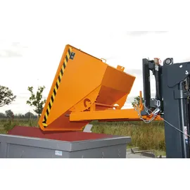 Bauer Kippbehälter Stahl 0,15 m3 orange