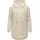Ragwear Damen Teddyfleece Kurzmantel warmer Plüschmantel mit Kapuze Longeddy YOUMODO Ecru25 Gr. XL - XL