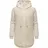 Ragwear Damen Teddyfleece Kurzmantel warmer Plüschmantel mit Kapuze Longeddy YOUMODO Ecru25 Gr. XL - XL