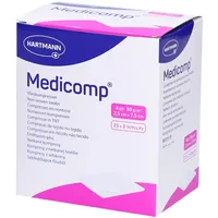 Hartmann Medicomp sterile Vliesstoffkompressen 7.5x7.5cm Mit 4 Falten 25 Stück