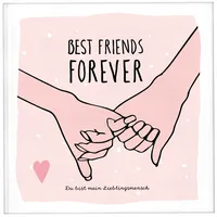 NOVA MD Best Friends Forever - das Erinnerungsalbum für die beste Freundin zum Ausfüllen Freundebuch für Mädchen und Erwachsene Erinnerungsbuch beste Freundin Beste Freundin Geburtstagsgeschenk