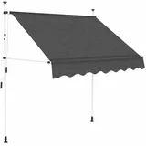vidaXL Einziehbare Markise 150 cm anthrazit