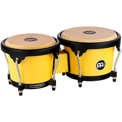 Meinl Percussion HB50IY Journey Series Bongo, Illuminating Yellow - Bongo
