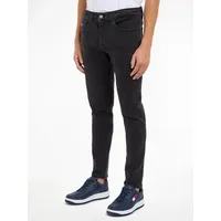 Tommy Jeans Slim-fit- »AUSTIN SLIM TPRD«, schmal zulaufendes Bein, Gr. 33 - Länge 34, Black Denim, , 43270327-33 Länge 34