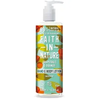 Faith In Nature Grapefruit Orange Hand & Bodylotion 400