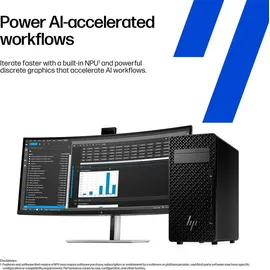HP Z2 Tower G1i Workstation Intel Core Ultra 7 265 32 GB RAM 1 TB SSD Intel Graphics Windows 11 Pro