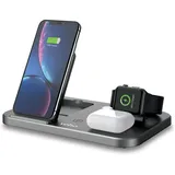 Veho DS-7 Qi Drinnen, Kabelloses Aufladen, Silber