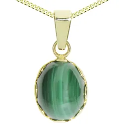 Kette mit Anhänger OSTSEE-SCHMUCK "Ostsee-Schmuck Kette mit Anhänger Käthe Kette mit Anhänger Käthe" Gr. 42, gold (goldfarben), Halsketten, Damen, 42cm, Gelbgold 333, L: 42cm