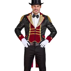 Ringmaster Pailletten Party Frack für Herren - S