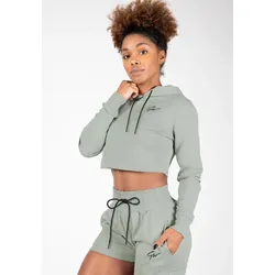 Crop-Top-Hoodie - Pixley - Hellgrün GRÜN|HELLGRÜN|HELLGRÜN XS