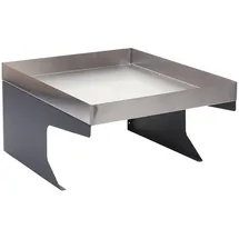 Proregal Mährobotergarage mit Pflanzkasten 37x60x70 cm Edelstahl